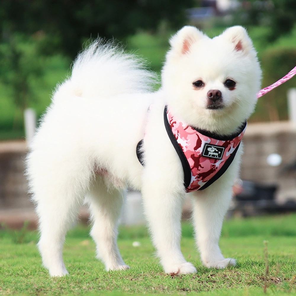 Camouflage Dog Harness & Leash Set