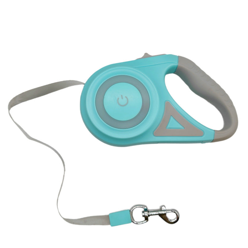 3M/5M LED Retractable Dog Leash with Touch Switch