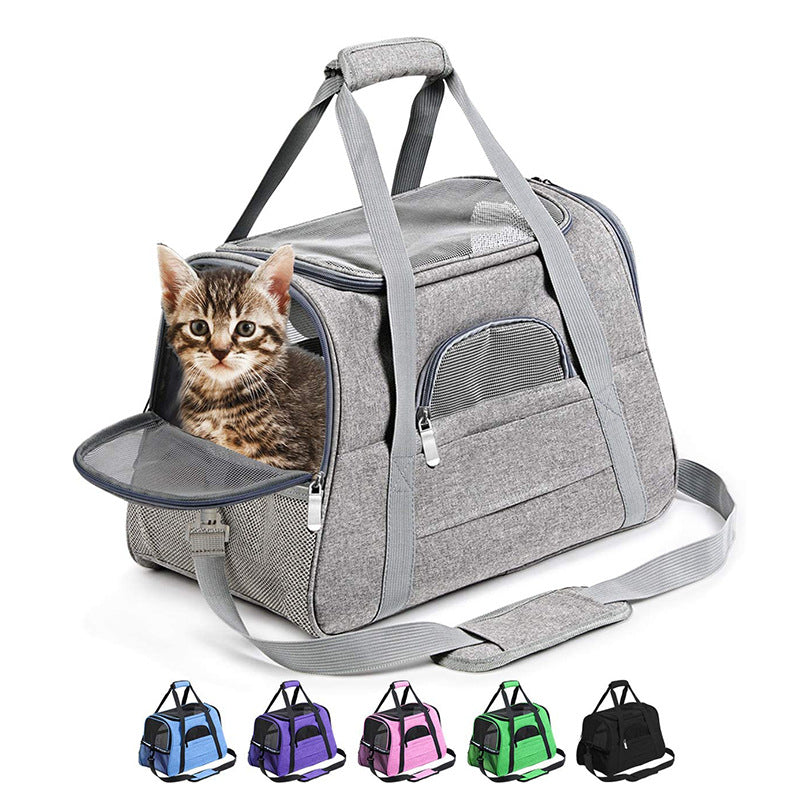 Portable Breathable Pet Bag (Backpack & Crossbody)