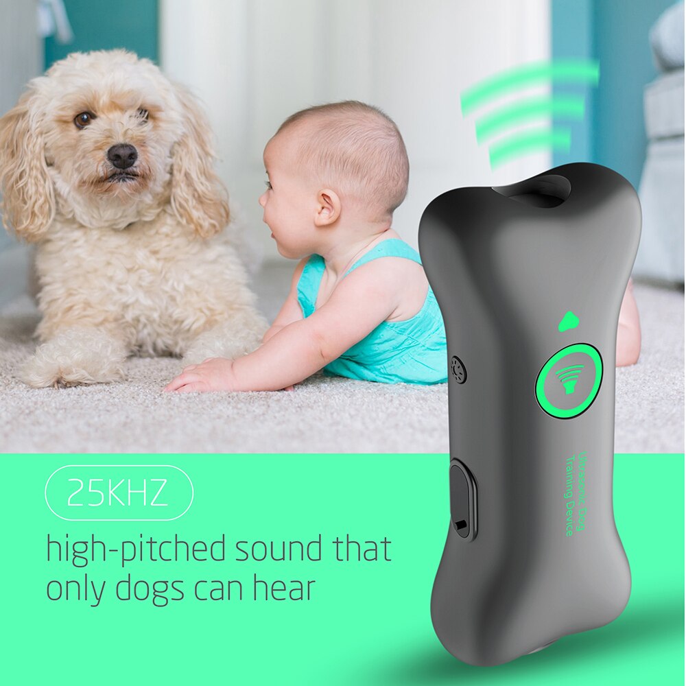 Rechargeable Ultrasonic Dog Repeller & Trainer