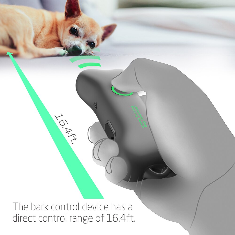 Rechargeable Ultrasonic Dog Repeller & Trainer