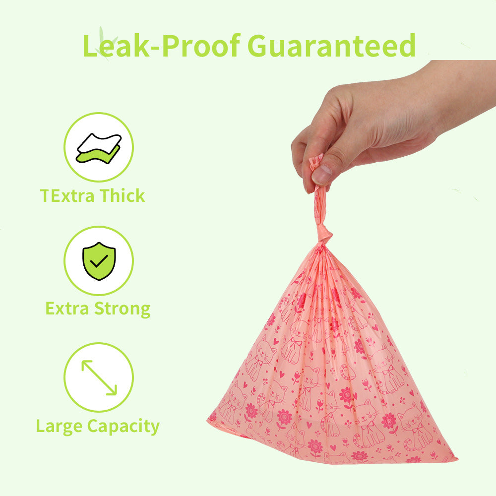 60 Rolls of Biodegradable Dog Poop Bags (Lemon Scented)
