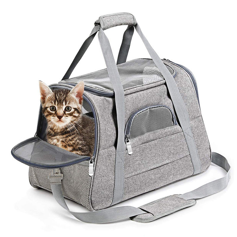 Portable Breathable Pet Bag (Backpack & Crossbody)