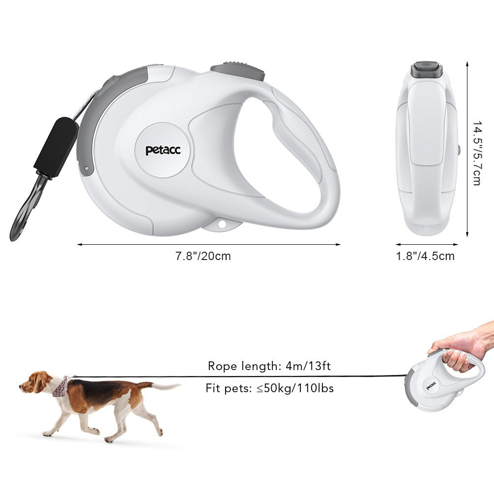 Reflective Retractable Dog Leash (Tangle-Free)
