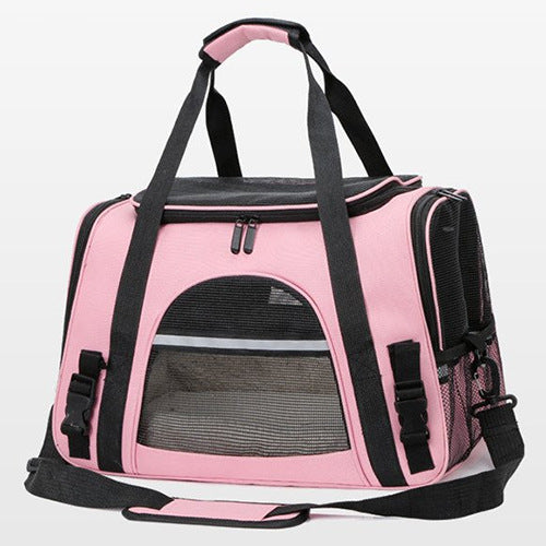 Portable Breathable Pet Bag (Backpack & Crossbody)