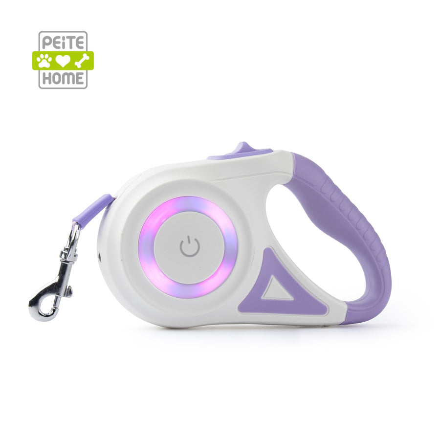 3M/5M LED Retractable Dog Leash with Touch Switch