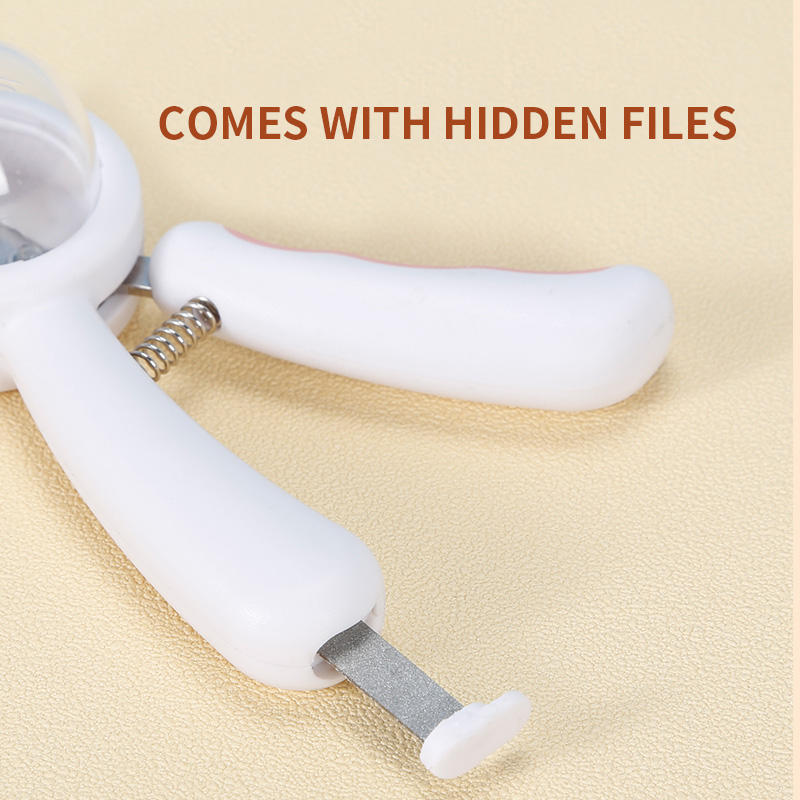 Stainless Steel Pet Nail Clipper (Splash-Proof)