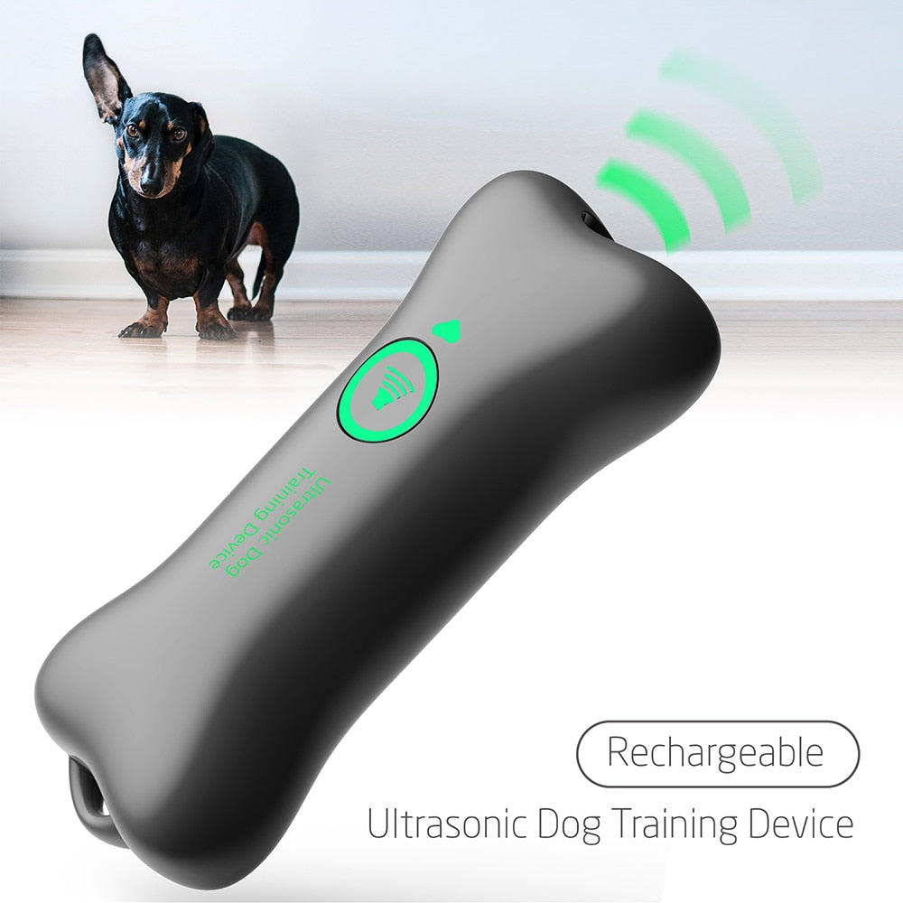 Rechargeable Ultrasonic Dog Repeller & Trainer