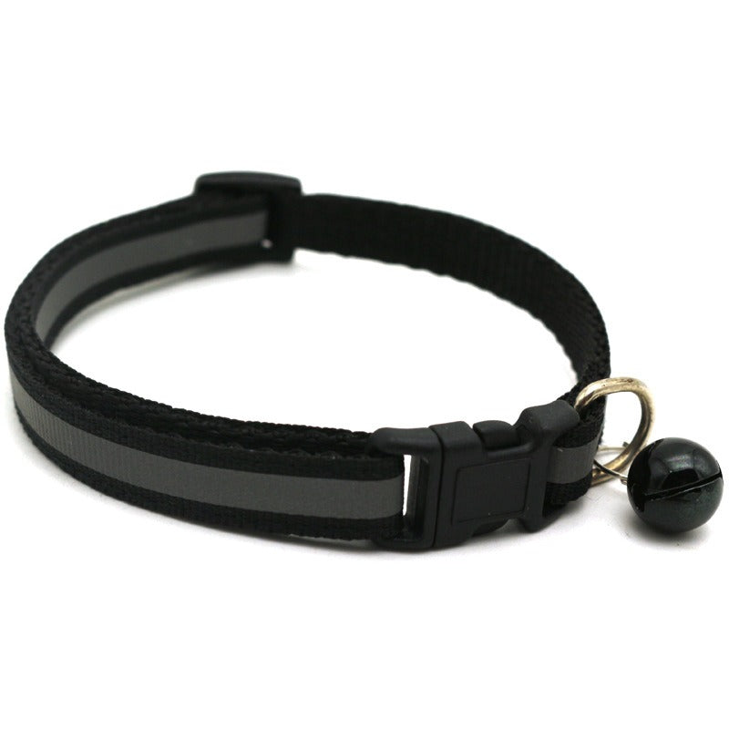 Reflective Pet Collar with Bell