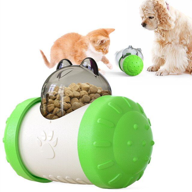 带有零食分配器的互动秋千车玩具