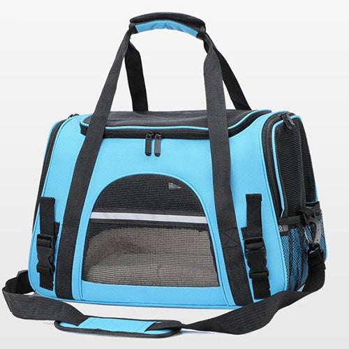 Portable Breathable Pet Bag (Backpack & Crossbody)