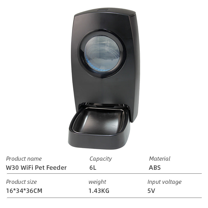 WiFi Smart Automatic Pet Feeder with App Control