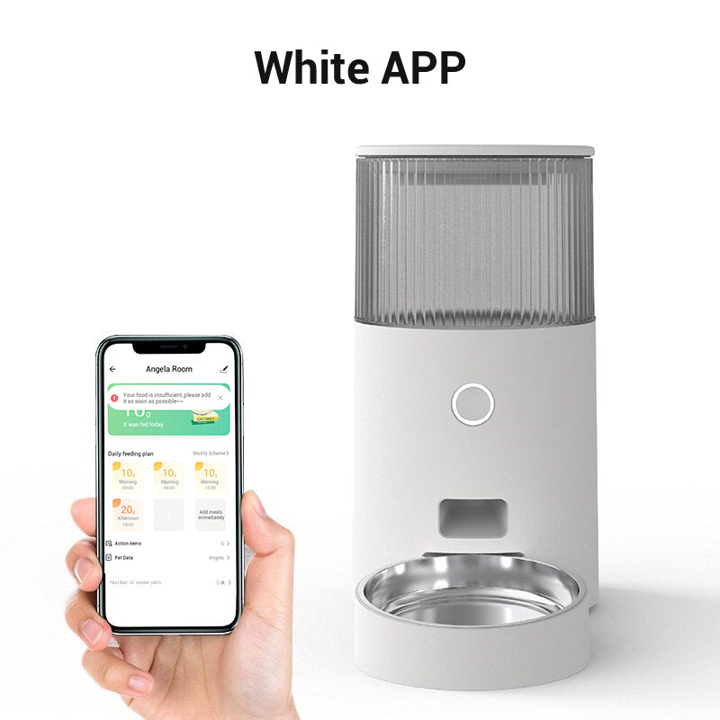 Smart Automatic Pet Feeder with Timer & Portion Control