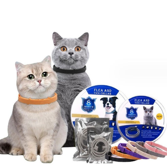 Adjustable Anti-Flea & Tick Collar for Dogs and Cats