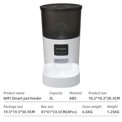 WiFi Smart Automatic Pet Feeder with App Control
