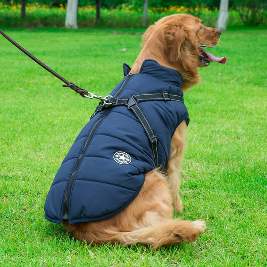 Reflective Warm Dog Suit for Autumn & Winter