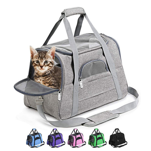 Portable Breathable Pet Bag (Backpack & Crossbody)
