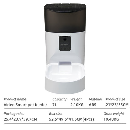 WiFi Smart Automatic Pet Feeder with App Control