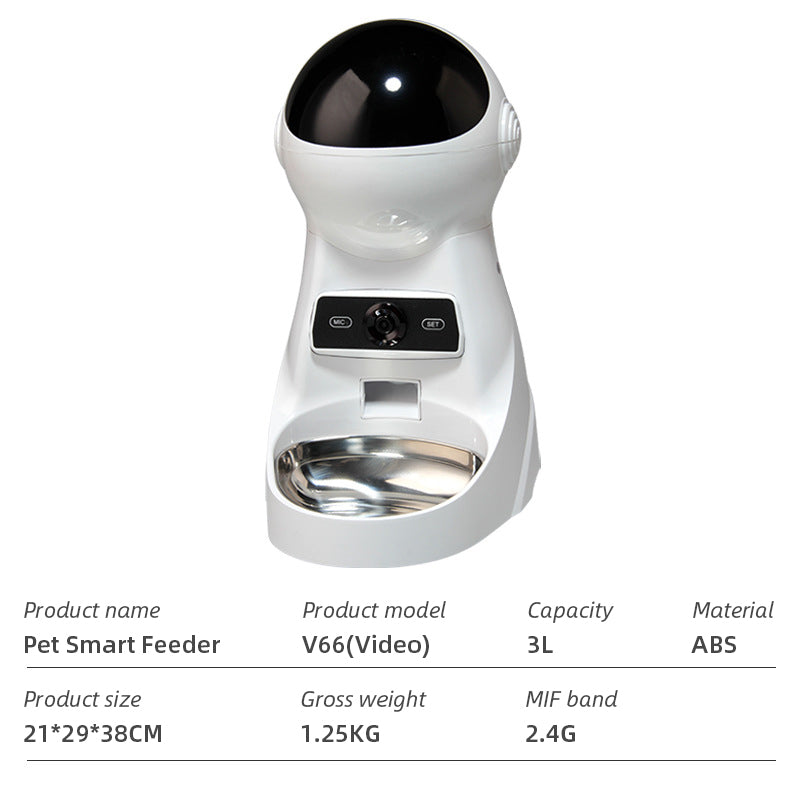 WiFi Smart Automatic Pet Feeder with App Control