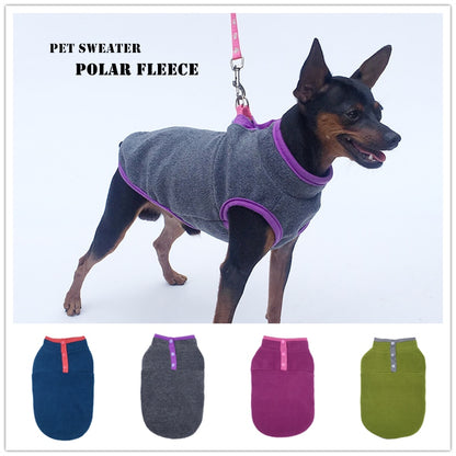 Winter Fleece Dog Jacket