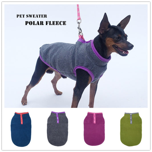 Winter Fleece Dog Jacket