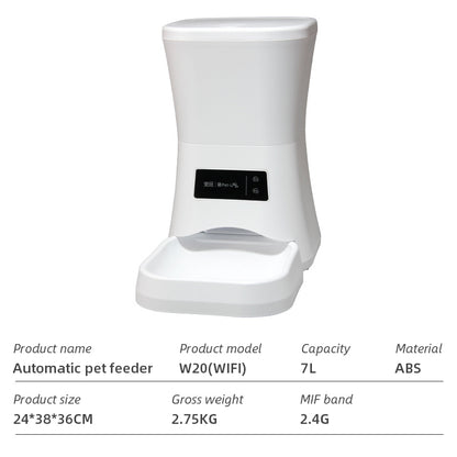 WiFi Smart Automatic Pet Feeder with App Control