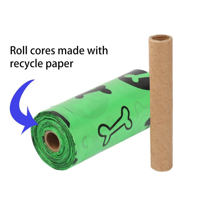 Orange & Green Biodegradable Dog Poop Bags