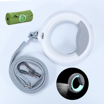 LED Retractable Dog Leash for Medium & Large Dogs