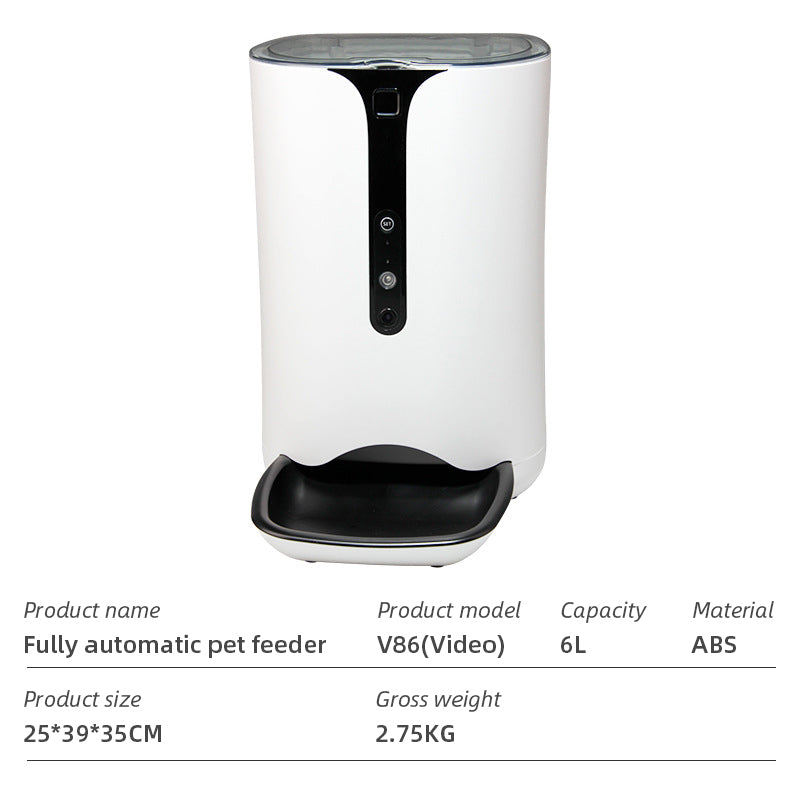 WiFi Smart Automatic Pet Feeder with App Control