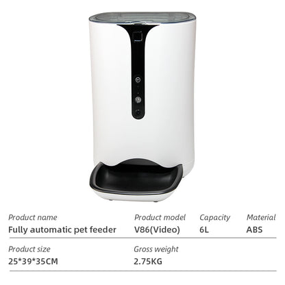 WiFi Smart Automatic Pet Feeder with App Control