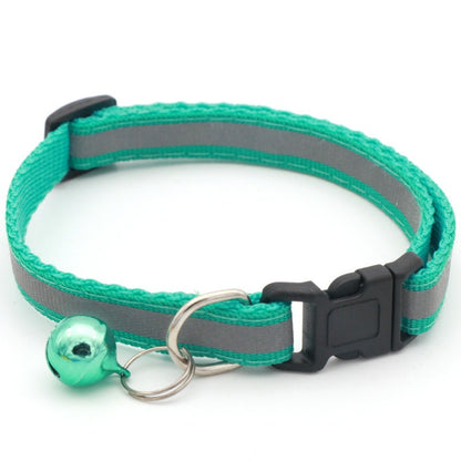 Reflective Pet Collar with Bell