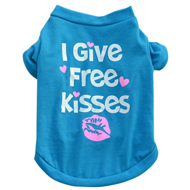 Cute Cotton Short-Sleeve T-Shirt for Dogs