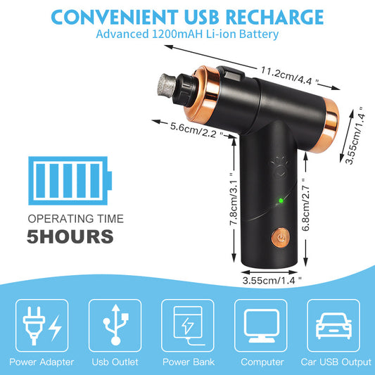 Electric Pet Nail Clipper & Polisher