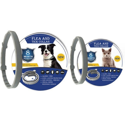 Adjustable Anti-Flea & Tick Collar for Dogs and Cats