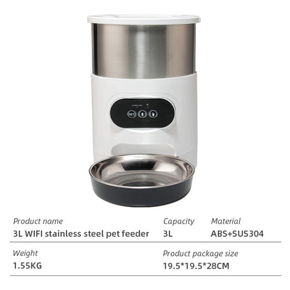 WiFi Smart Automatic Pet Feeder with App Control