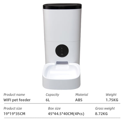 WiFi Smart Automatic Pet Feeder with App Control
