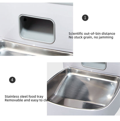 WiFi Smart Automatic Pet Feeder with App Control