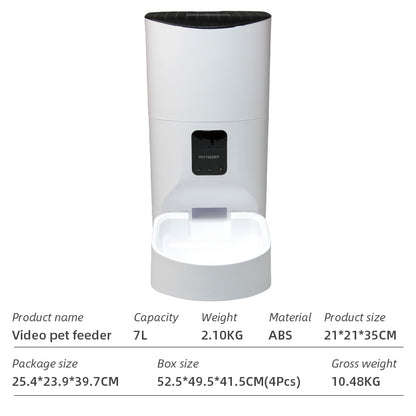 WiFi Smart Automatic Pet Feeder with App Control