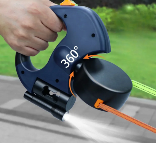 Retractable Dual Dog Leash (No-Tangle)